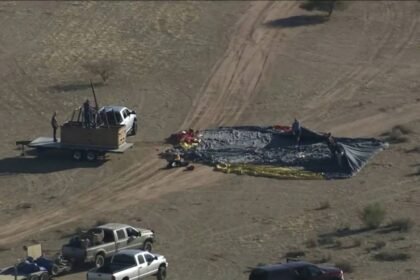 'Catastrophic' Arizona hot air balloon crash leaves 4 Dead